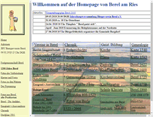 Tablet Screenshot of berel-am-ries.de